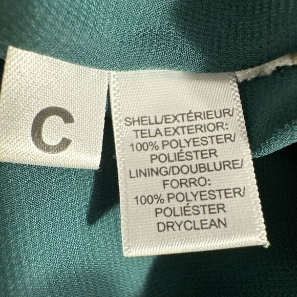 Ann Taylor Loft Hunter Green Tank Keyhole Dress size Small - Picture 6 of 6